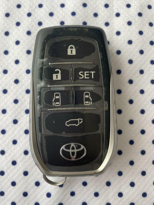 Toyota Genuine Alphard 6 Button Smart Key Keyless 231451 Toyota Genuine Alphard 6 Button Smart Key Keyless 231451
