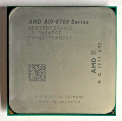 AMD A10-Series A10-8750 AD8750YBI44J - Quad Core - 3.60GHz - Socket FM2+ #1389