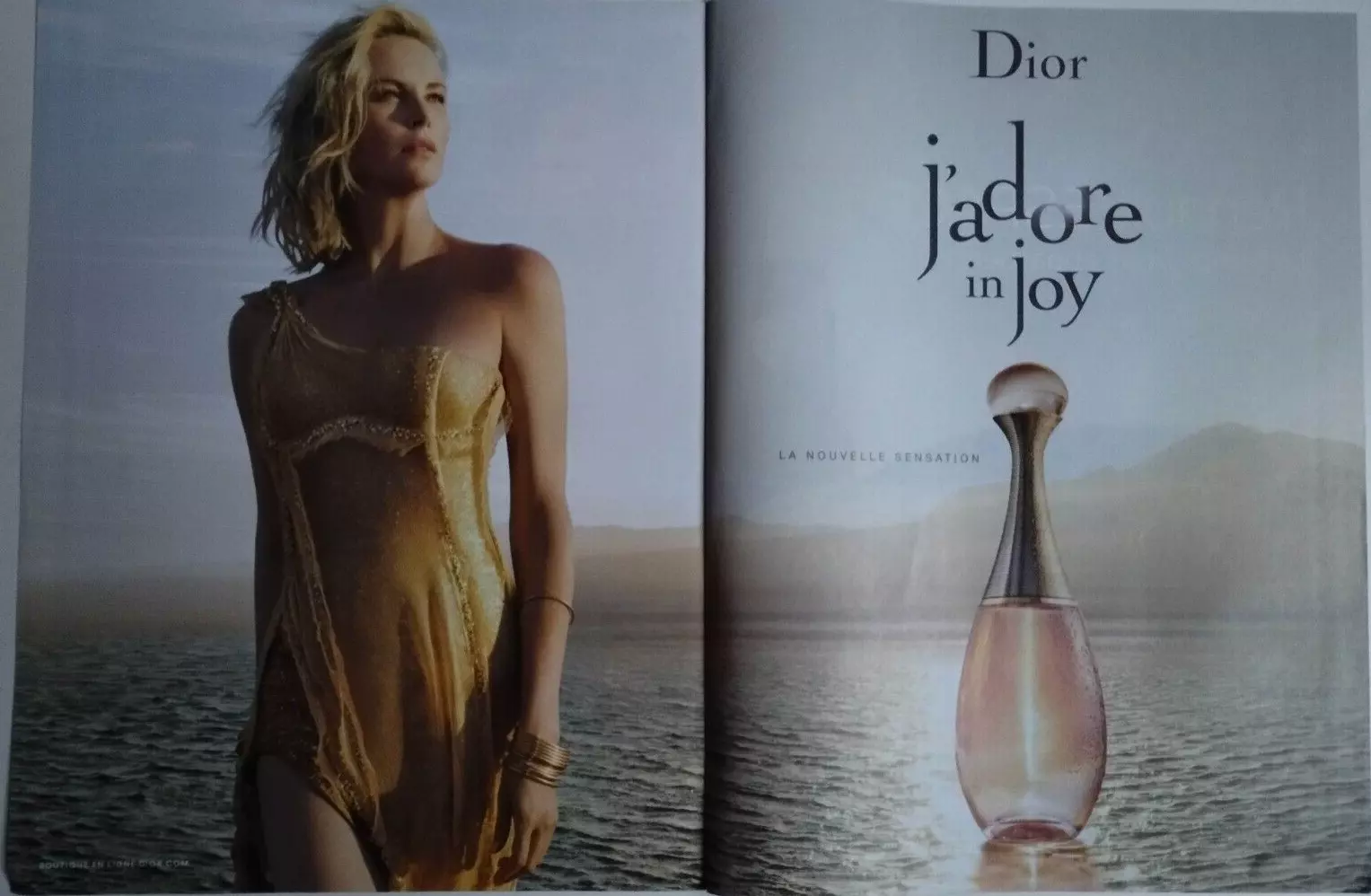 Publicité vintage imprimée J'adore Dior !! 