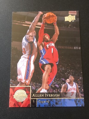 2009-10 Upper Deck Allen Iverson #47 HOF