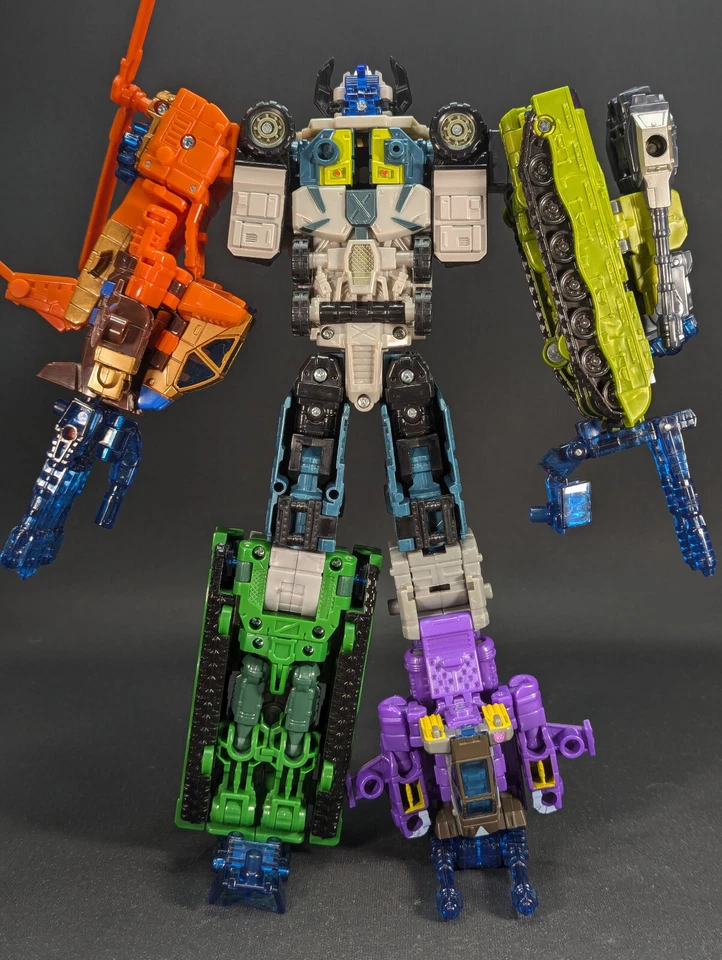 Transformers Superlink Bruticus set complete Takara Energon SD-21 Maximus - Image 3 of 4