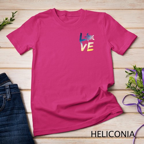 Colorida - Camiseta unisex Love Turtle Nature Environment Ocean Sea Creature - Imagen 4 de 15