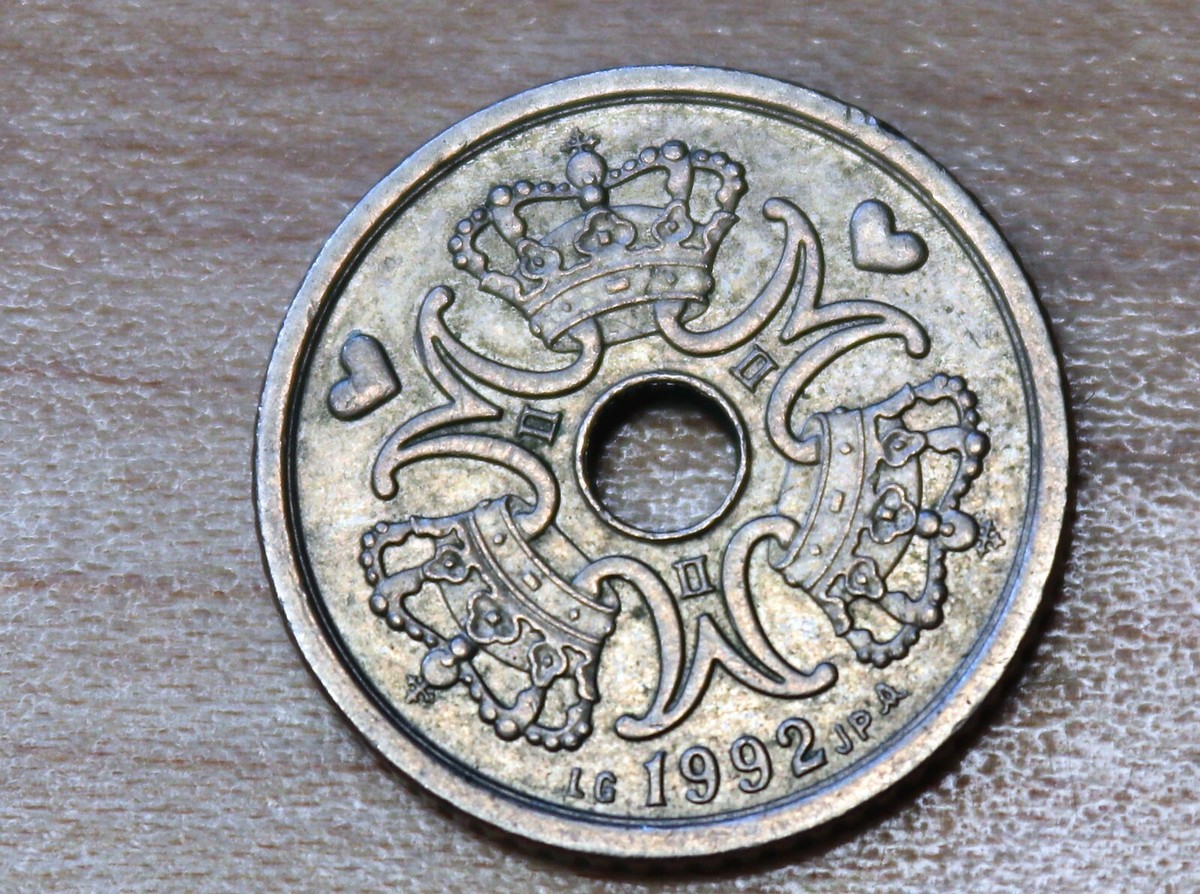 1992 Denmark 1 Krone | eBay