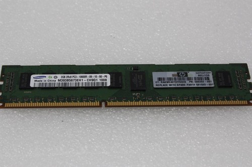 LOT OF 3 SAMSUNG M393B5673EH1-CH9Q1 500202-061 501533-001 2GB PC3-10600R - Picture 5 of 5