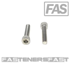 (25) #10-32 x 1" Stainless Steel Socket Head Cap Screw Allen Drive 18-8 10-32