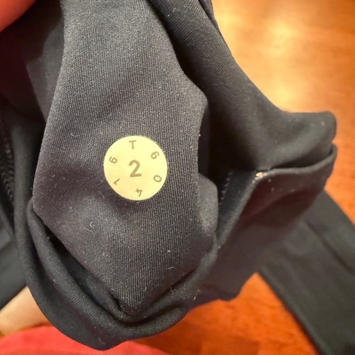 Lululemon Fast Free 7/8 Tight High Rise Leggings Size 2 Nocturnal Teal - Picture 7 of 11