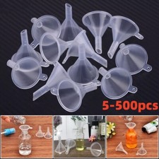 Mini imbuto in plastica riempimento liquido per contagocce profumo olio laboratorio riempimento polvere