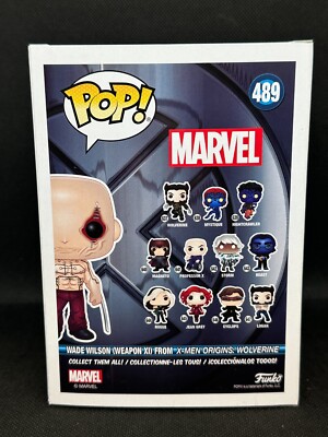 Funko Pop Wade Wilson Weapon XI 489 Marvel San Diego Comic Con