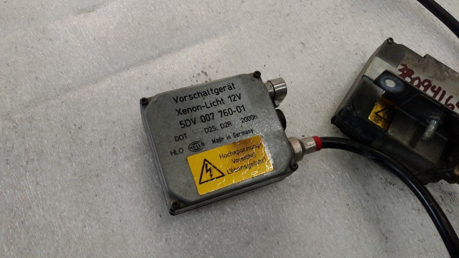 LAMBORGHINI GALLARDO MURCIELAGO LP640 XENON HEADLIGHT COMPUTER ECU OEM 3B0941641
