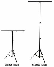 LS-100 9 FT Pro DJ Lighting Tripod  T-Bar Portable Light Stand