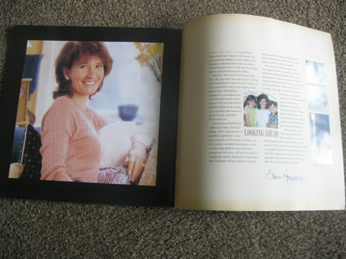 LONGABERGER COLLECTORS CLUB TWENTY FIVE YEARS IN PICTURES 1973-1998 - Picture 6 of 8