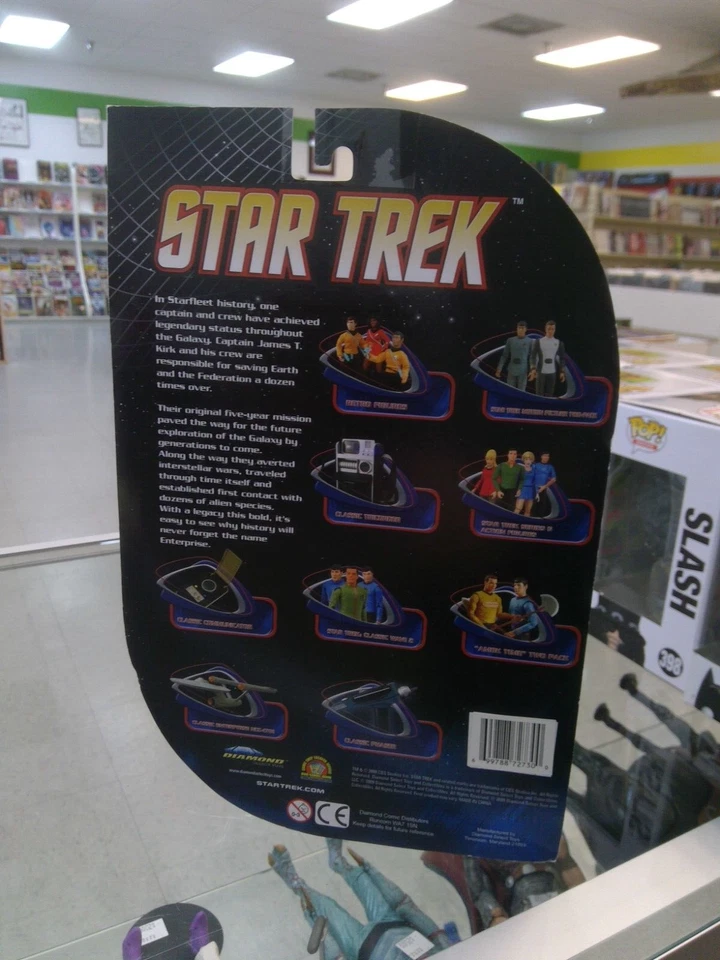 Juguetes Diamond Star Trek Spock Mirror Universe 2009 Foto 2 de 4