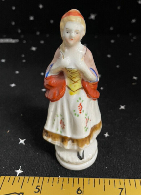 Vintage Occupied Japan Lady Figurine Ceramic 1947-1952 4
