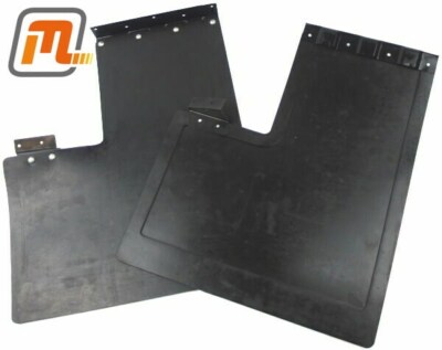 FORD Transit MK2 mud flap set rear black twin tyres for both sides NEW