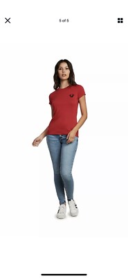 True Religion Women's Halle Big T Super Skinny Stretch Jeans in True Identity
