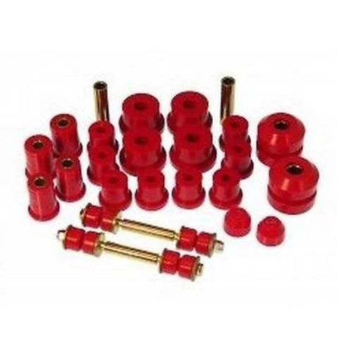 KIT DE SUSPENSIÓN TOTAL PROTHANE FORD MUSTANG 67-73 INSERTOS DE BUJE (Rojo) Foto 2 de 2