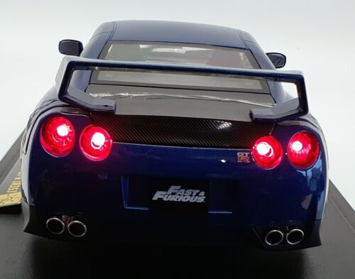 Jada 1/18 Scale Model Car 31142 - 2009 Nissan GT-R R35 Brian Fast & Furious - Picture 4 of 6