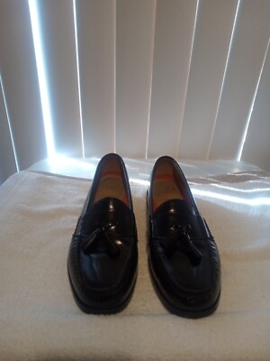 Cole Haan Men’s Black Leather Loafers Size 10M Cole Haan Collection Mens 10M Shoes Black Penny Loafers  main image 3