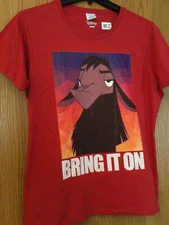 Kuzco Llama Face - “Bring It On” - Red Shirt - Ladies - XXL - Port & Company