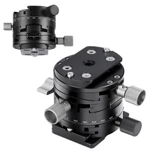 1pcs Leofoto G2 GEAR HEAD 3 In 1 Panoramic Geared Ball head Tripod Head Black