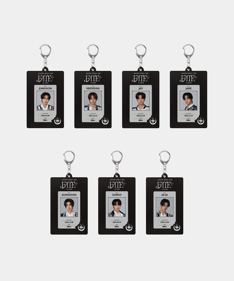 ENHYPEN WORLD TOUR FATE PLUS in Japan Official ID CARD SET ENHYPEN WORLD TOUR FATE PLUS in Japan Official ID CARD SET