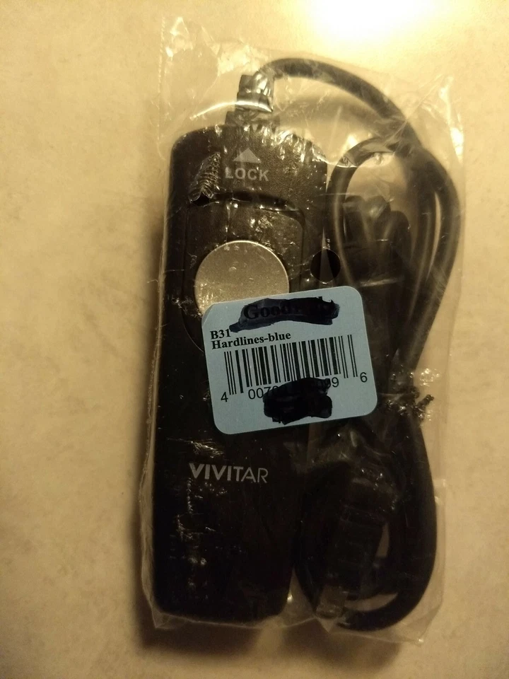 Vivitar HF-RC100-D5600 Wired Remote Shutter Release for D5600 Nikon Camera. - Image 3 of 3