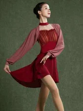 Ballet Dance Suits Practice Suits Jumpsuits Gymnastics Basic Training Body Suit