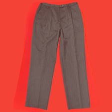 EVAN PICONE ... Lined Pleated Dress Pants ... Brown ... Size 10