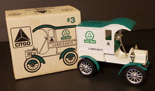 REPLICA 1905 FORD'S FIRST DELIVERY CAR BANK METAL PLASTIC BY ERTL With Key/Box