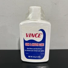 [ 1 Bottle ] Vince Gum & Mouth Care Oral Powder Rinse Dentifrice By Lee Pharm.
