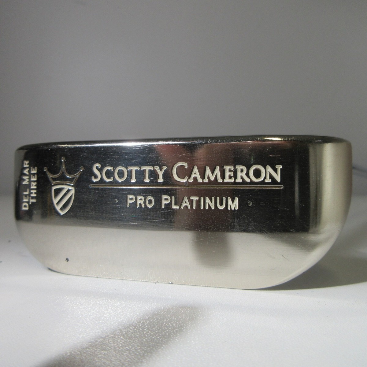 SCOTTY CAMERON PRO PLATINUM DEL MAR THREE 32in Putter RH | eBay