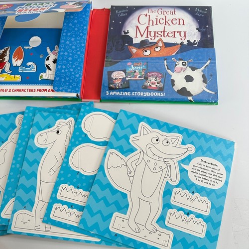 Baaa! Moooo! Neigh! Farm Friends Books and Buildable Models, Read Color - Picture 5 of 14