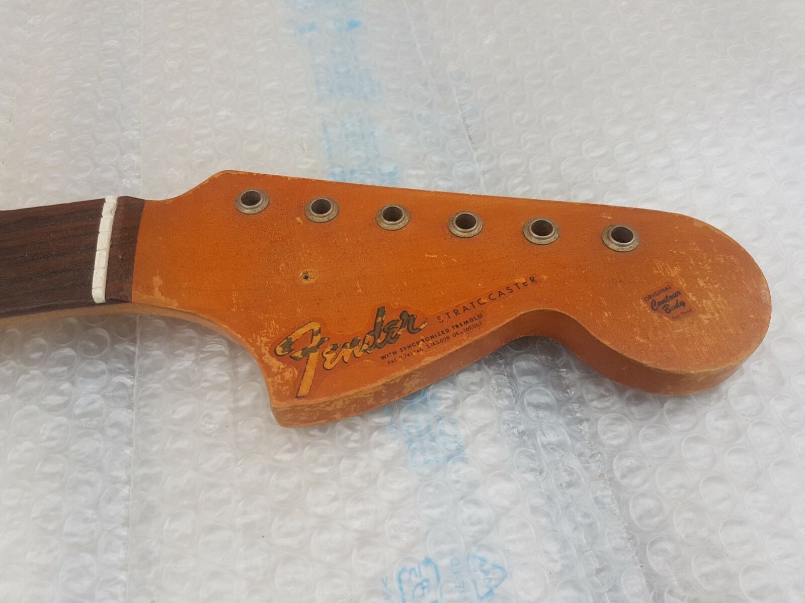 1967 FENDER STRATOCASTER NECK - Made in USA - GETRAGEN