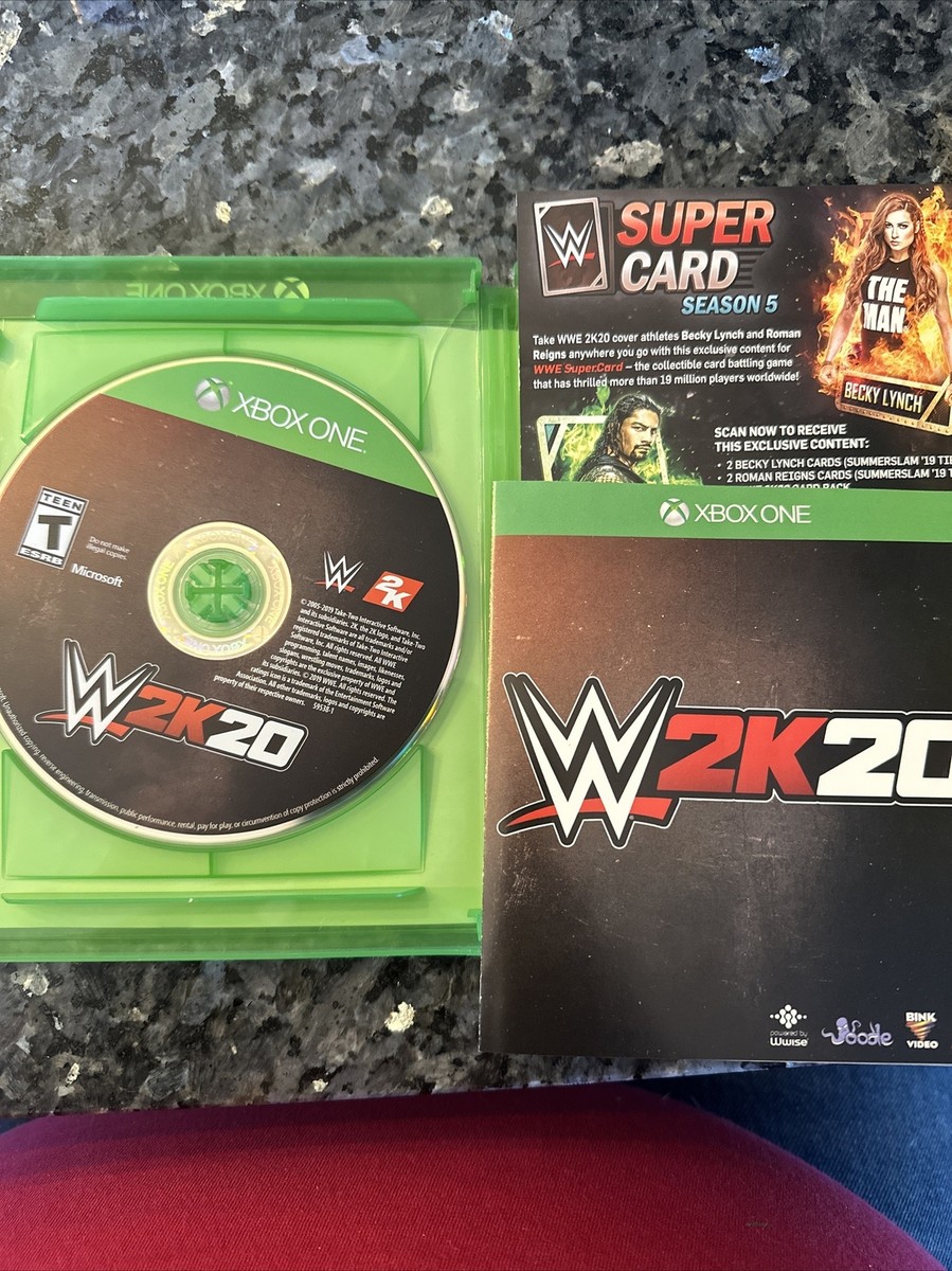 【中古】WWE 2K20(輸入版:北米)- XboxOne WWE 2K20 - Xbox One - 2K Complete With Inserts 710425595387| eBay