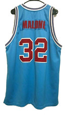 KARL MALONE 32 Louisiana Tech Bulldogs Utah Jazz Men Jersey XXL Hardwood Legend