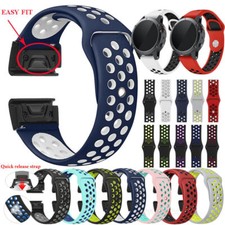 22mm Quick Fit Soft Silicone Watch Band Strap for Garmin Fenix E 47mm Bracelet
