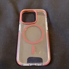 Tech21 - EvoCrystal Case with MagSafe for Apple iPhone 14 - Maroon