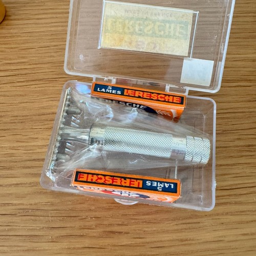 RASOIR LERESCHE + BLAIREAU FRENCH SAFETY RAZOR NEUFS 74 - Photo 2/2
