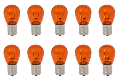 10x PY21W Glühbirnen Lampen Glühlampen Autolampen BAU15s 12V 21W E4 orange amber