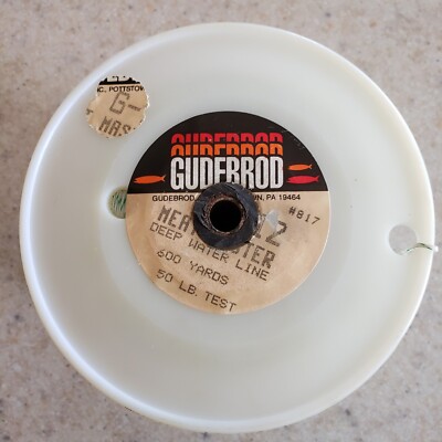Vintage Gudebrod Fishing Line Deep Water Line 50 Lb #817 USA | eBay