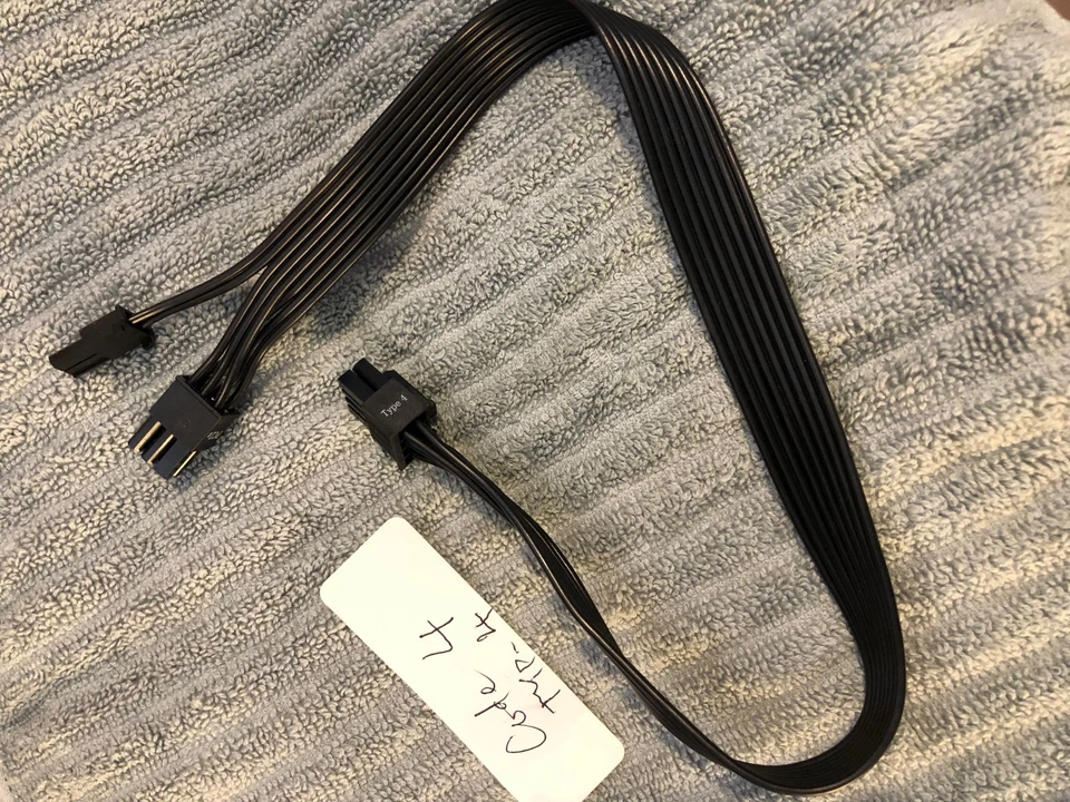  corsair SF AXI PLATINUM TYPE 4  8 Pin To 8 Pin PCIE  VGA Power Cable ( 17" )  - Image 3 of 4