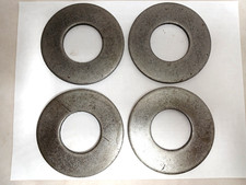 Lot of 4 FLAT WASHERS 1-3/4" Mild Steel  washer 1-7/8" ID x 4" OD x 3/16" Thick
