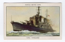 Famous Ships. #23 HMS Vanguard Battleship 1946