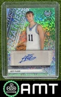 Ace Flagg Auto 2025-26 Bowman Best University 87/99 Greatness Green Mini-Diamond