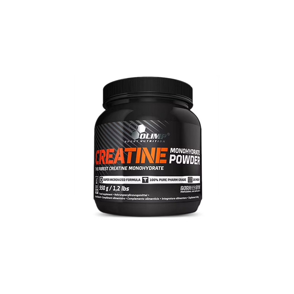 Creatine Monohydrate Powder Olimp 550g pour la récupération après la musculation
