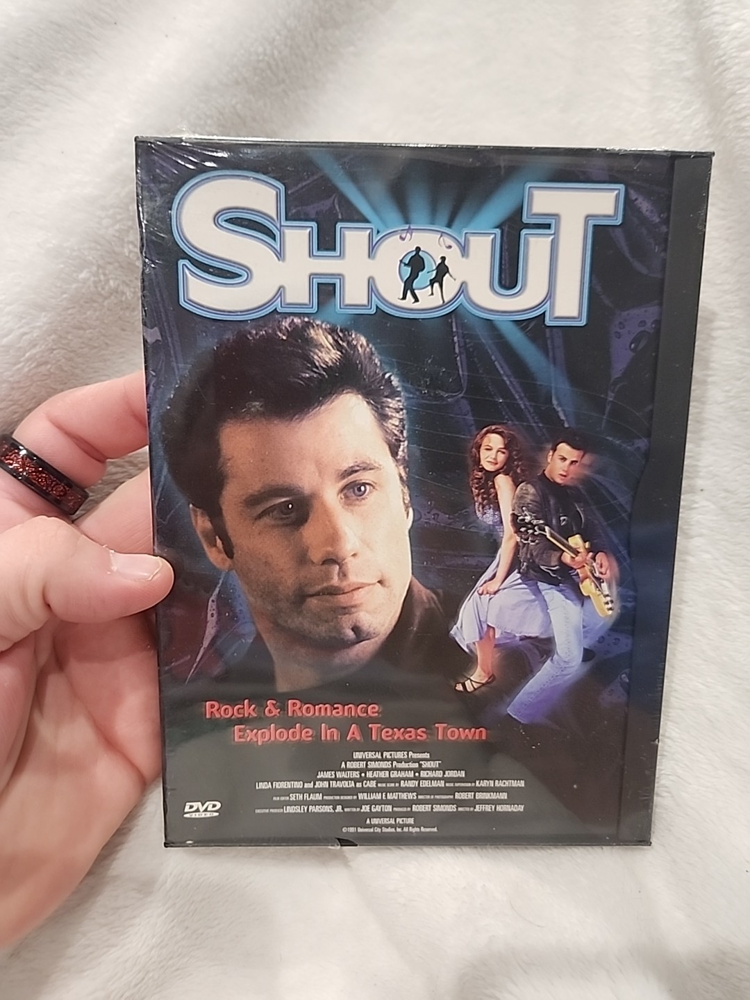 Shout (DVD, 1998) Brand New Snapcase John Travolta James Walters Heather Graham