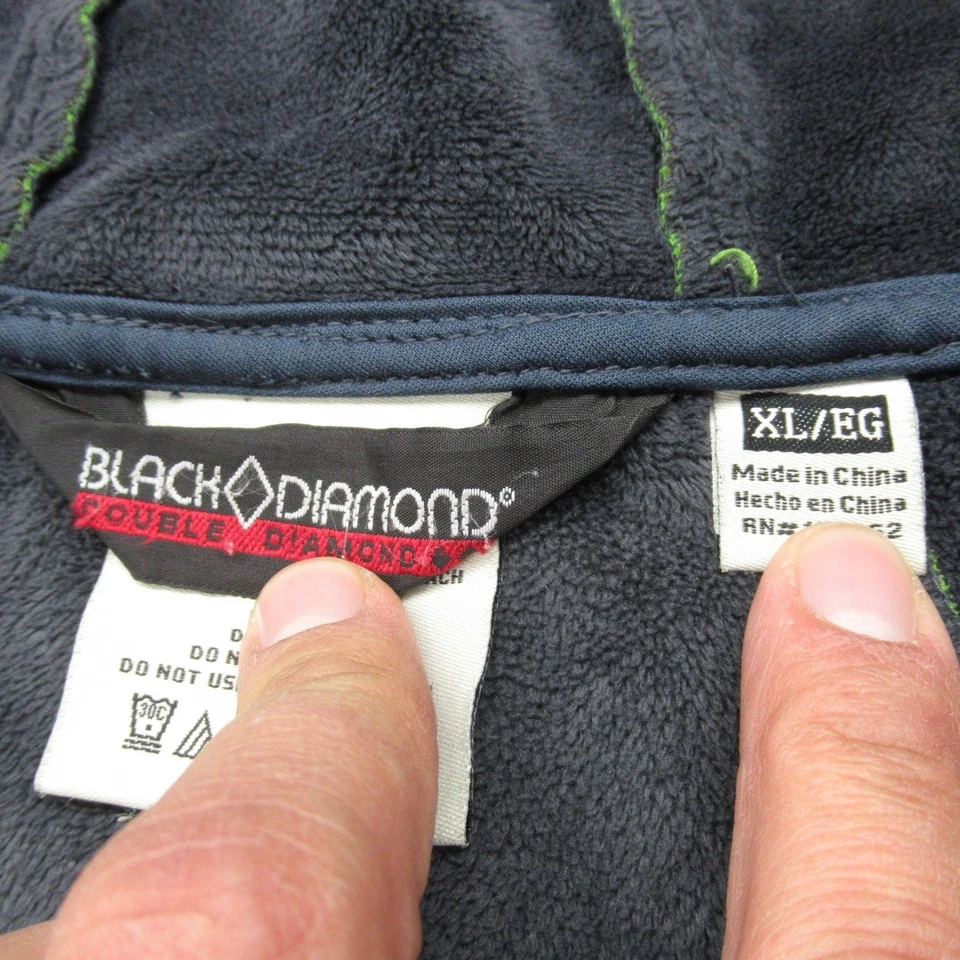 Женская куртка Black Diamond XL зеленая с капюшоном мягкая подкладка водонепроницаемая на молнии - Изображение 4 из 4