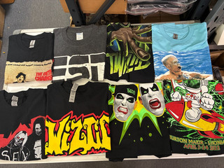 NEW LOT OF 8 TWIZTID SHIRTS ALL SIZE SMALL