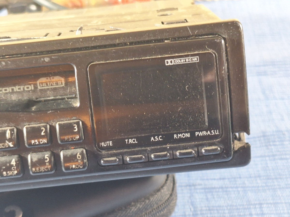 Vintage Alpine 7525 Cassette Stereo Used Radio VTG Not Tested