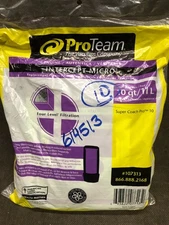 ProTeam 10 Qt Vacuum Bags 10 Pack, Super Coach Pro 107313 Not Opened New